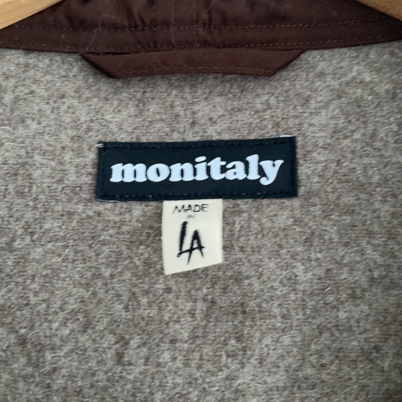 Monitaly Czech Wool Coat - Size 40 - Picture 3 of 6